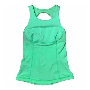 Lululemon Neon Green Swank Tank Top 4